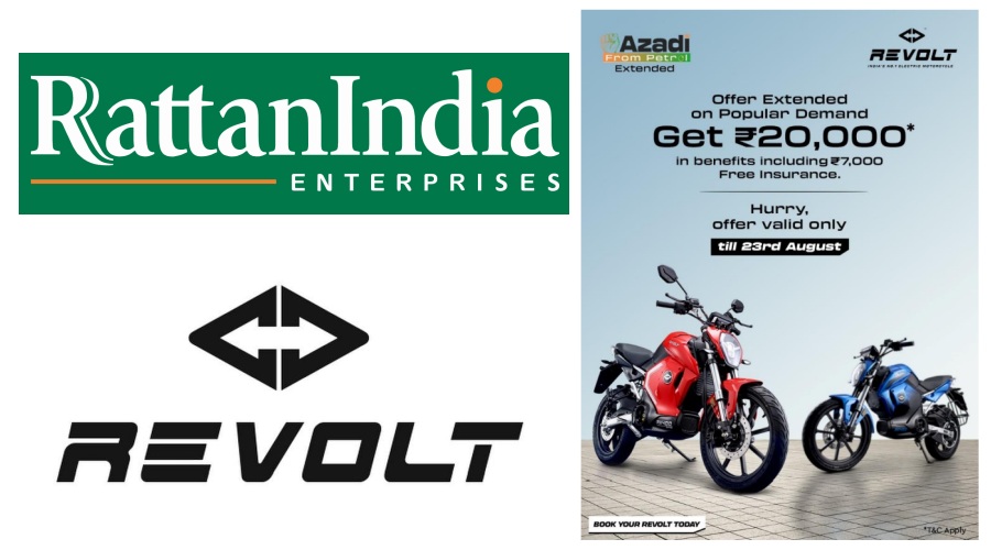 Revolt Motors extends 'Azadi From Petrol' offer till August 23 following overwhelming response